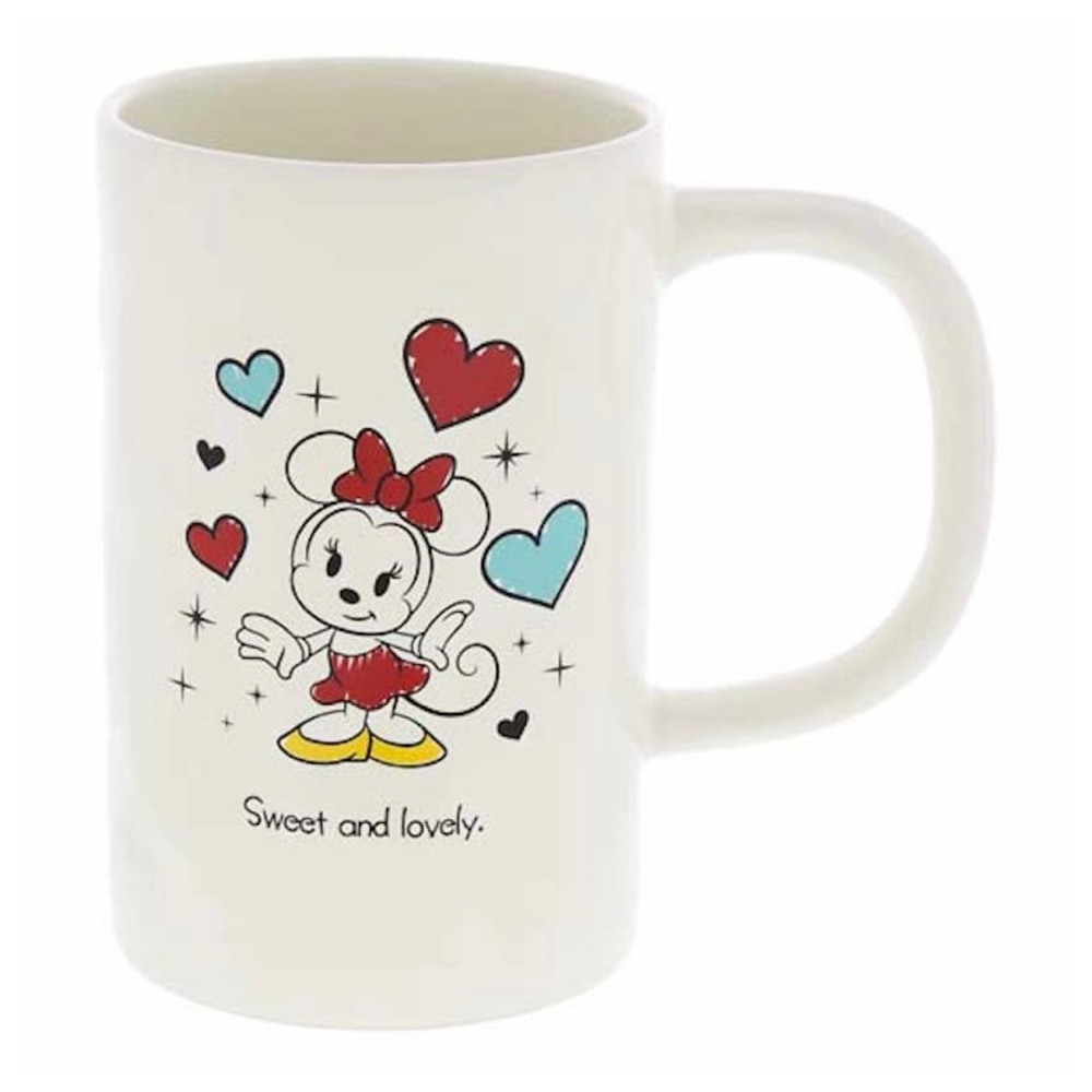 New Disney Parks Minnie Mouse Sweet and Lovely 10oz Coffee Mug